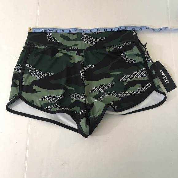Bebe Sport NWT Camo Shorts Y2K Sz M Bebe Sport - Picture 14 of 16